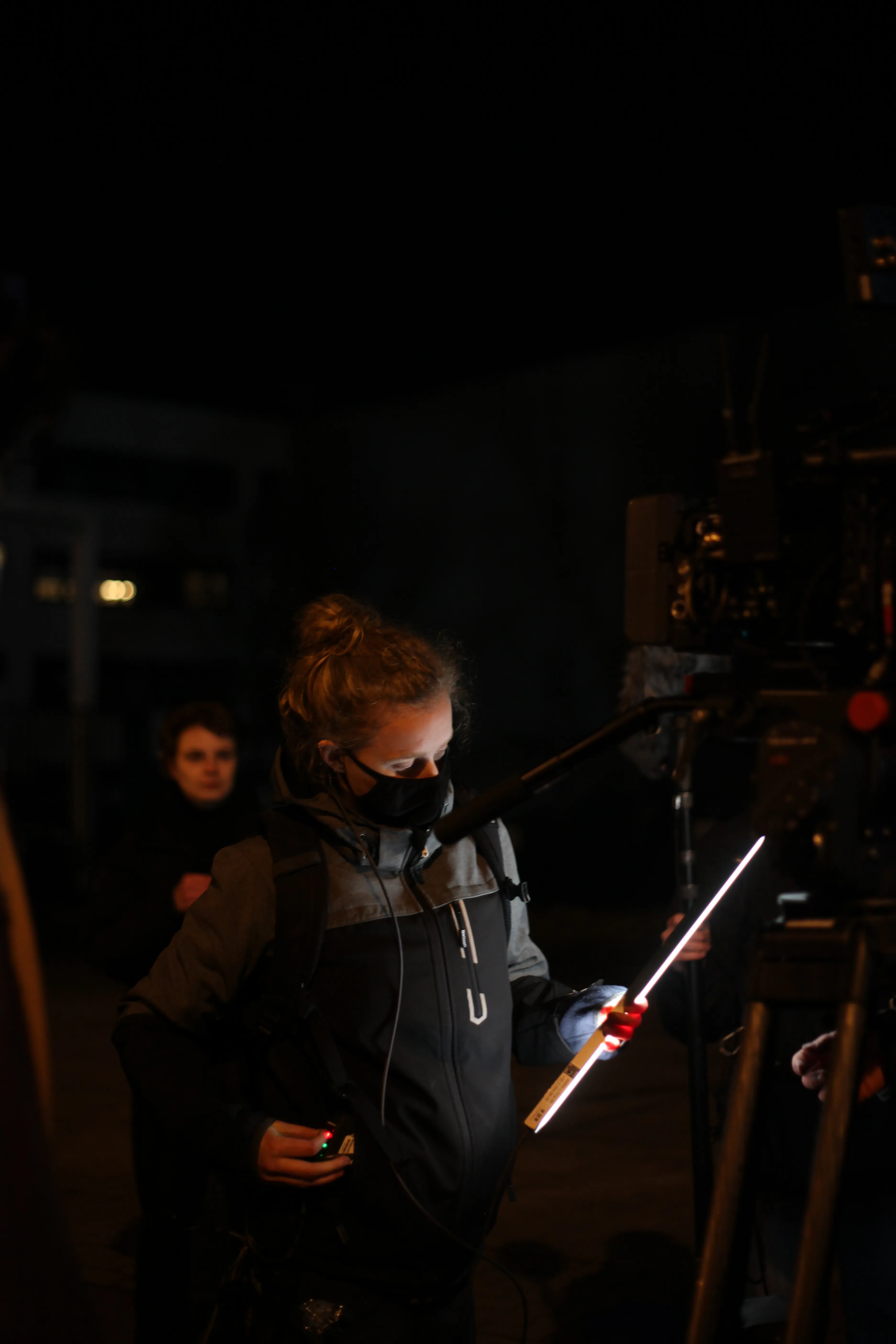 Fenna, spark — behind the scenes