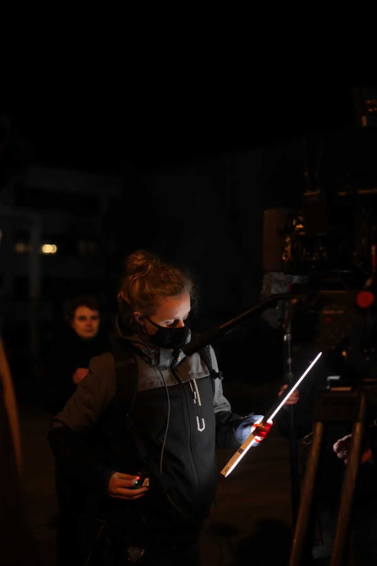 Fenna, spark — behind the scenes