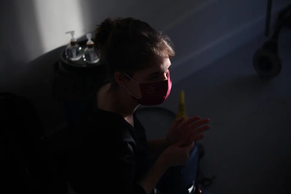 Nicole, 1st AD — behind the scenes