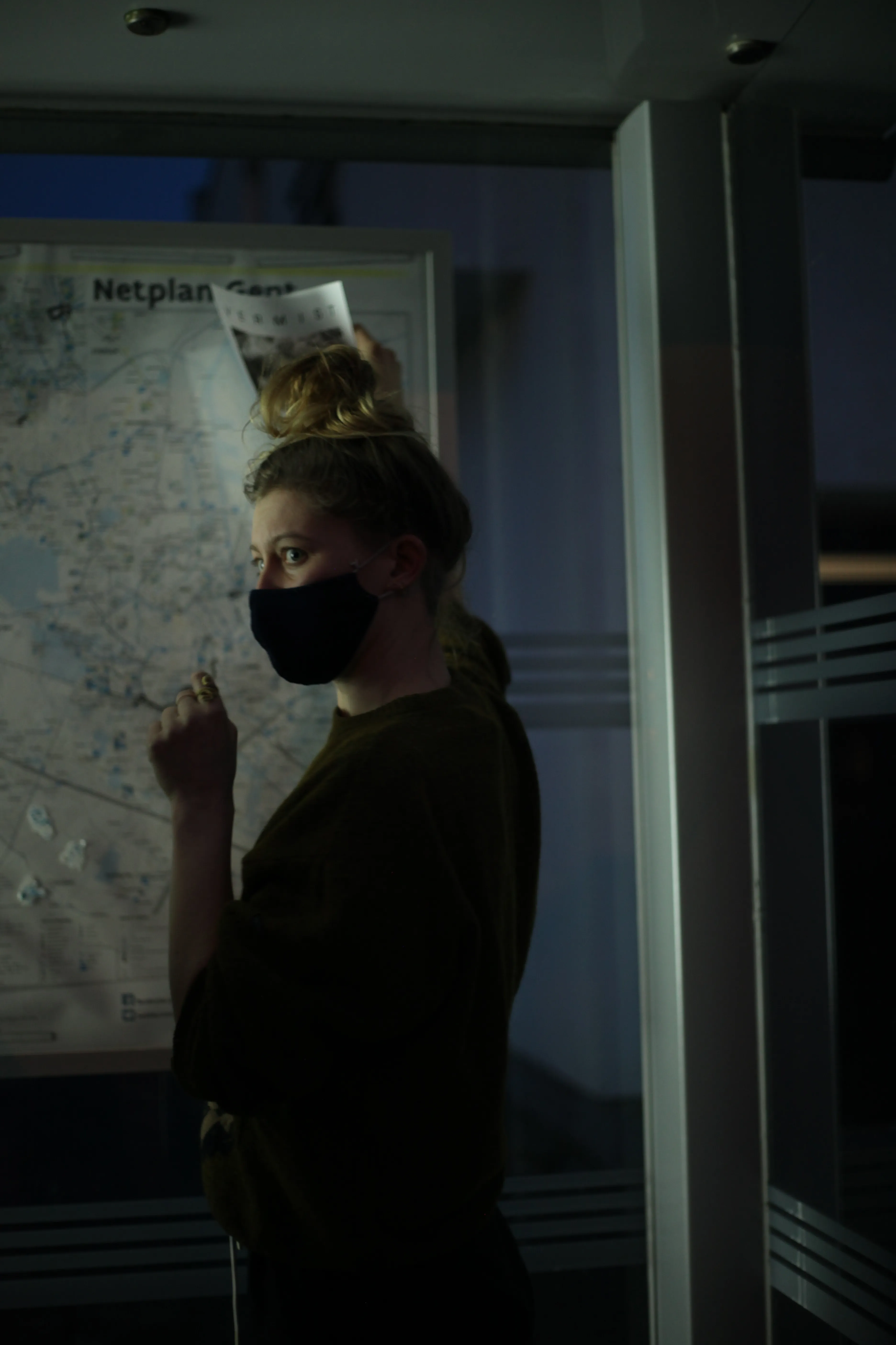 Daphne, art director — behind the scenes