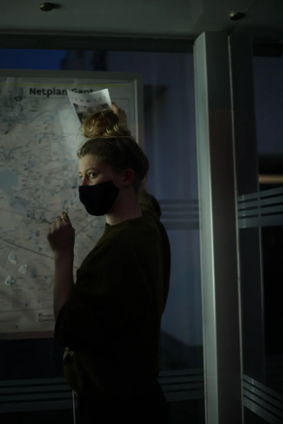 Daphne, art director — behind the scenes