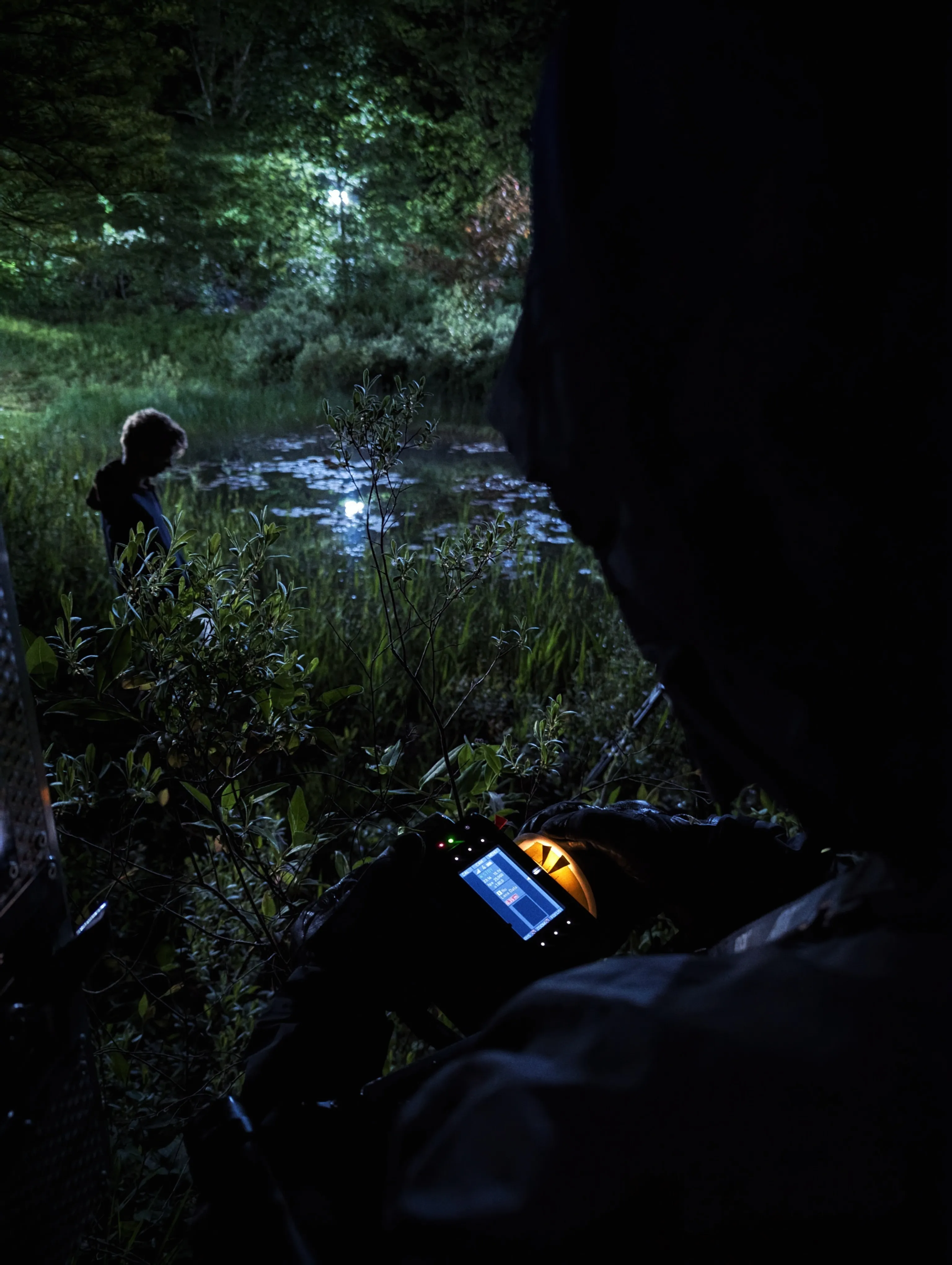 Jan-Willem, focus puller & Quinten, 2nd — behind the scenes