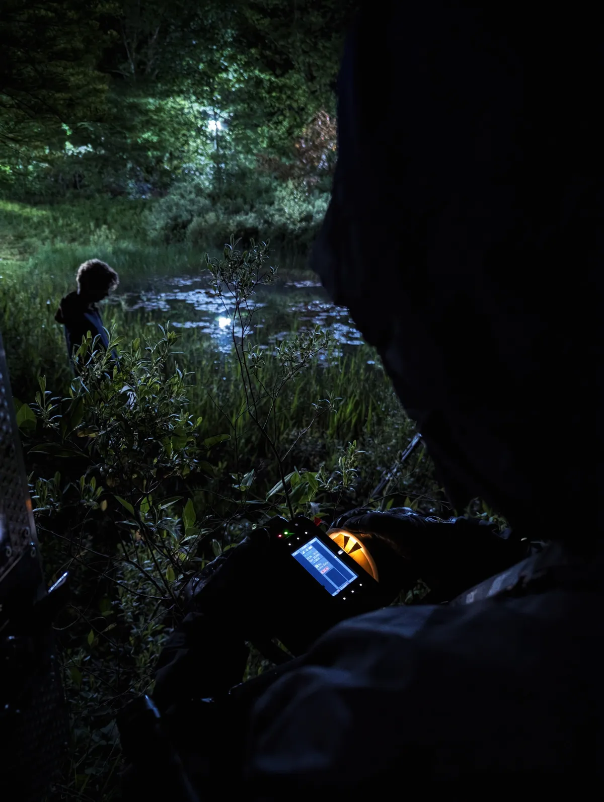 Jan-Willem, focus puller & Quinten, 2nd — behind the scenes