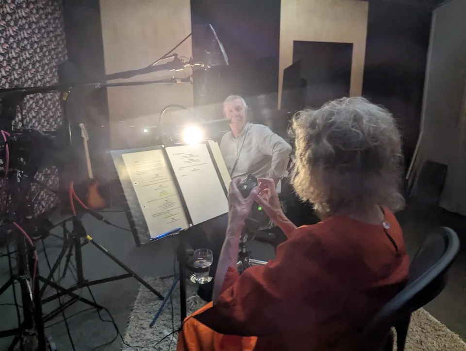 A Long Goodbye — behind the scenes (12)