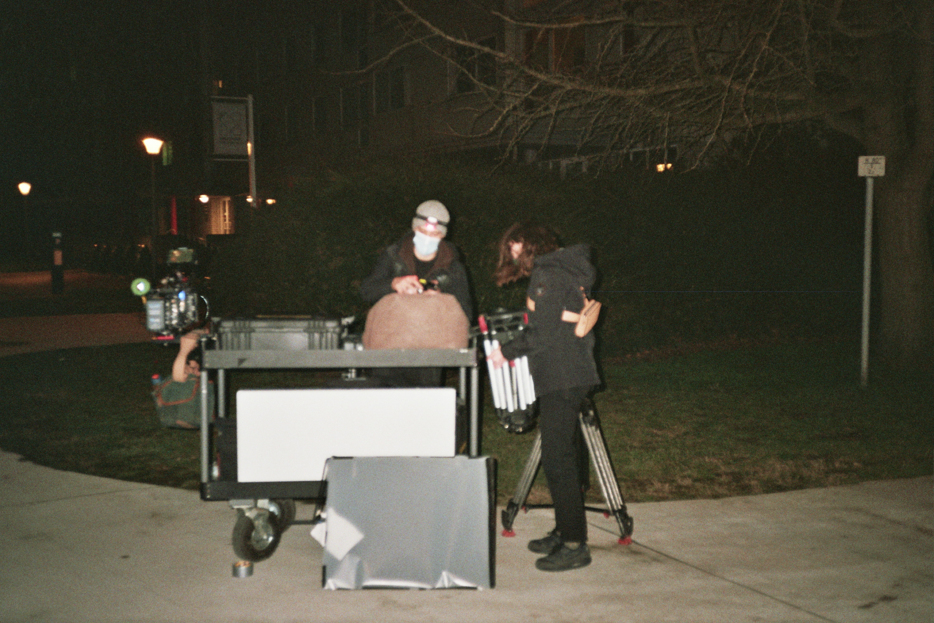behind the scenes