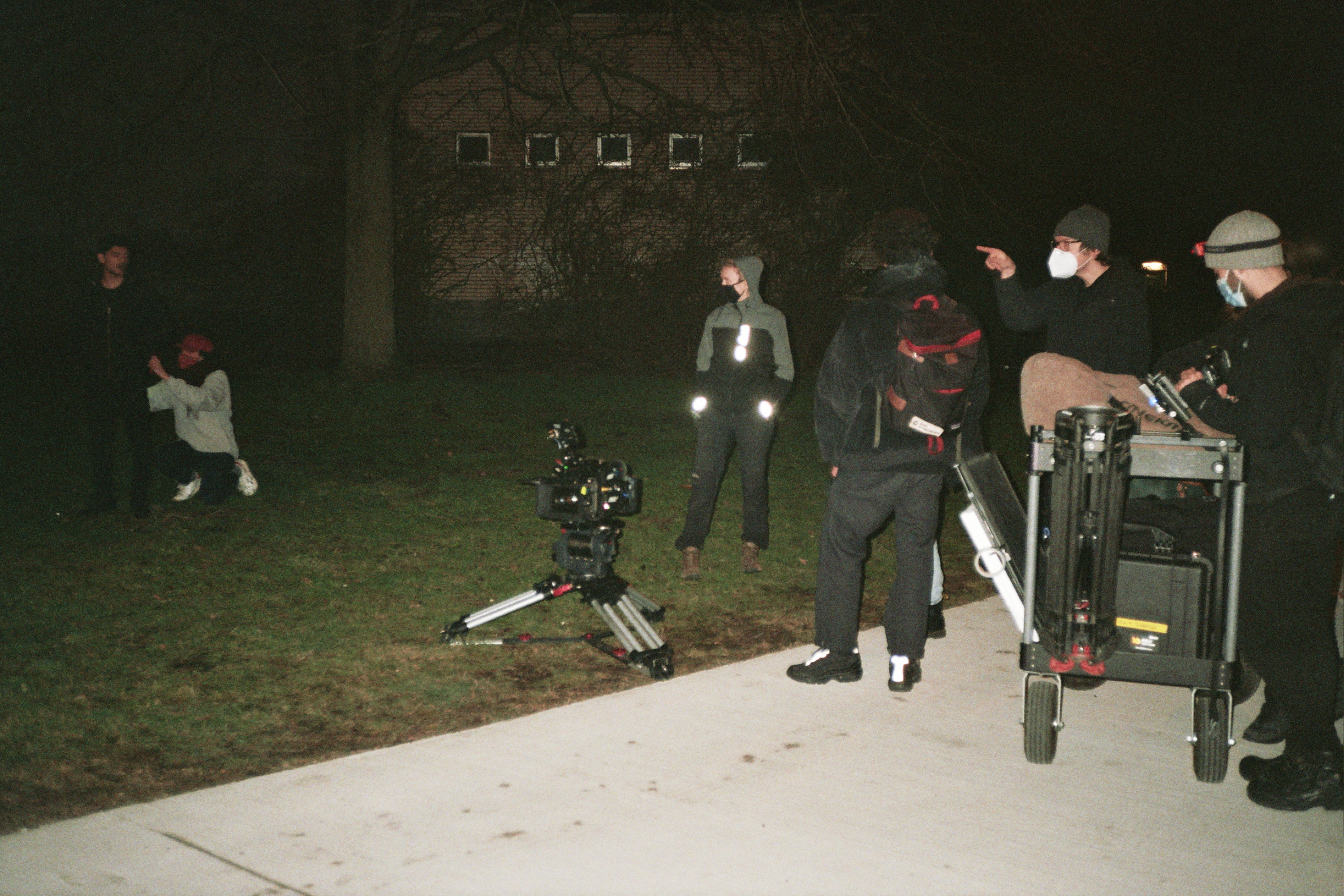 behind the scenes