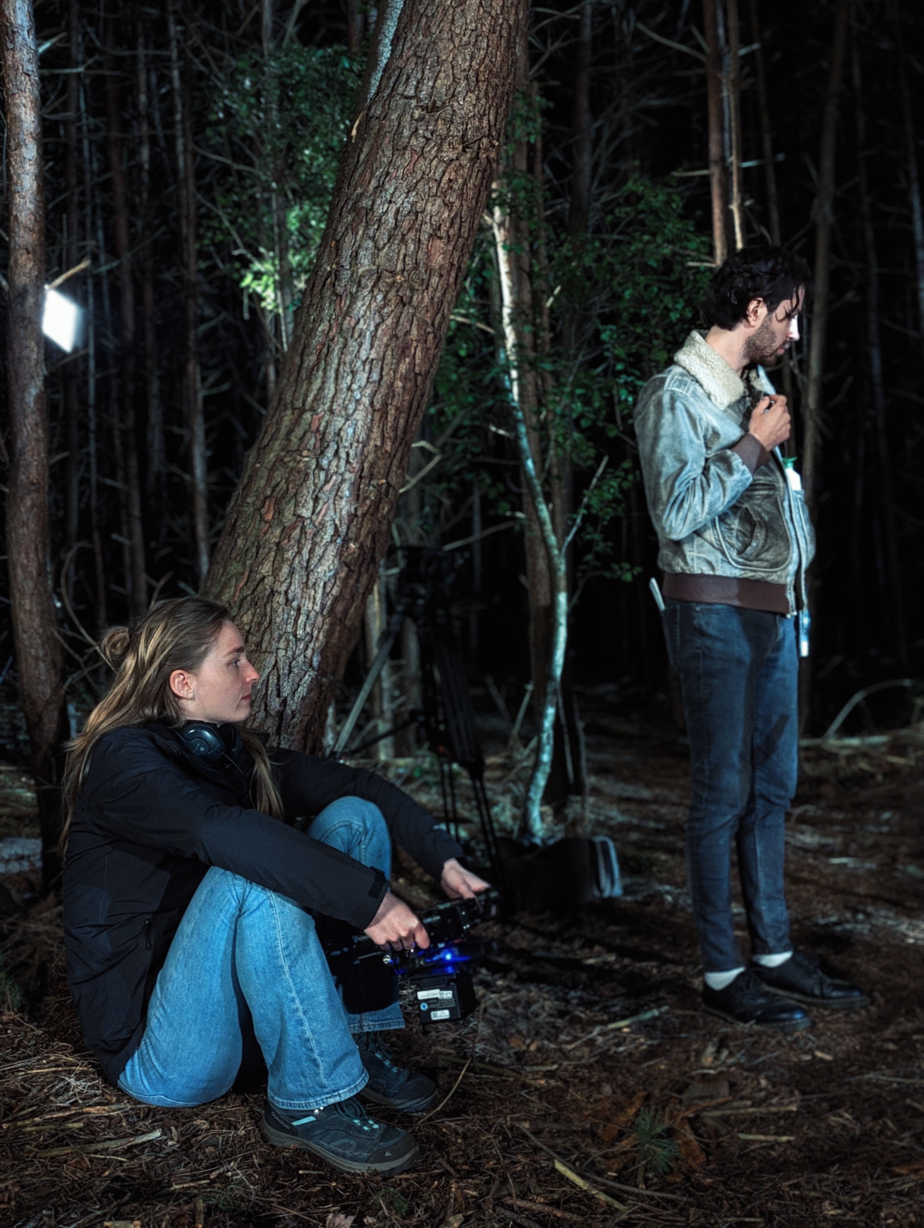 behind the scenes